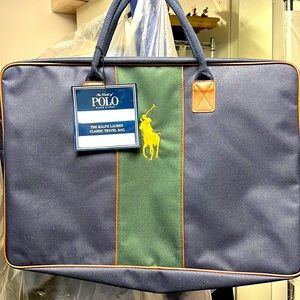 Polo by Ralph Laurel travel bag (size large)
